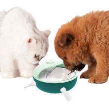 Puppies Nursing Station Milk Bowl Newborn Dog and Cats-Green