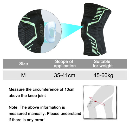 Επιγονατίδα ανακούφισης πόνου για αντιολισθητική άνεση, αναπνεύσιμη 1