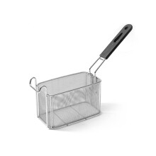 French Fry Basket HeavyDuty Stainless Steel with AntiScalding Handle for Kitchen and Restaurant