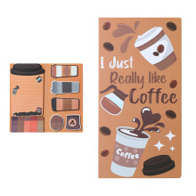 Eenvoudige Index Tabs zelfklevend Stickier Pad Cartoon Animal-4