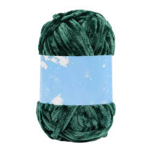 Multicolor Knitting Yarn Soft Yarn Crochet Yarn-27 dark green