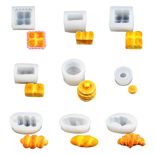 Mini Bread Silicone Mold Cake Baking Mold for Making-B224 1