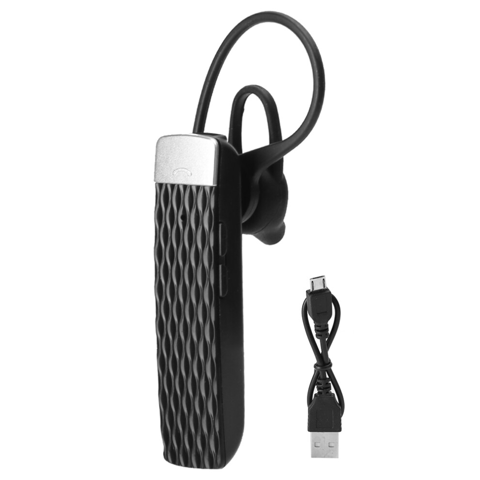 Handsfree Earpiece Wireless Headset Noise Cancelling Bluetooth Headset Ergonomic Fit Lightweight Design Cvc Clear Audio Multipoint Connection 9420858058243