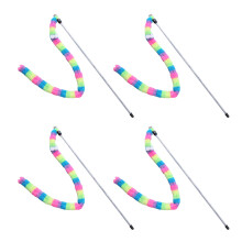 Katten Teaser Speelgoed 4PCS Katten-Regenboogkleurig schattig 4
