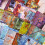 30Pcs Retro Scrapbooking Decorative Paper Antique-Rust stains 7