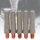 Paquet de 5 buses conductrices enduites de 40-Ouverture 1,2 mm 6