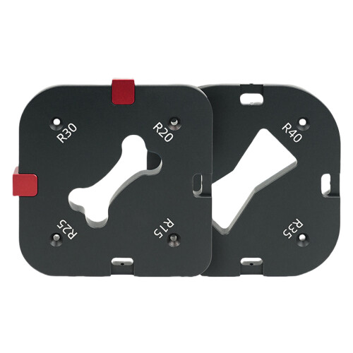Gabarits de gabarits d'angle rond, gabarits d'angle-R35 à 50 1