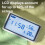 Desktop Temperature Humidity Measurement Meter Large-DL336002 7