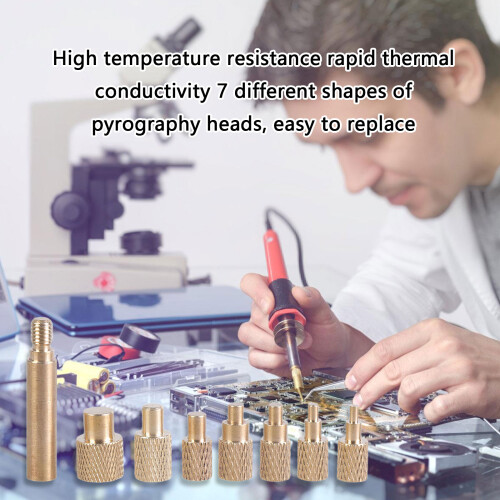 Efficient Heat Transfer Soldering Tip for Accurate Thread Insert 2