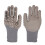 1 Pair Breathable Comfortable TPE Work Gloves Anti-Black 2