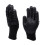 1 Pair Breathable Comfortable TPE Work Gloves Anti-Black 3