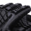 1 Pair Breathable Comfortable TPE Work Gloves Anti-Black 7