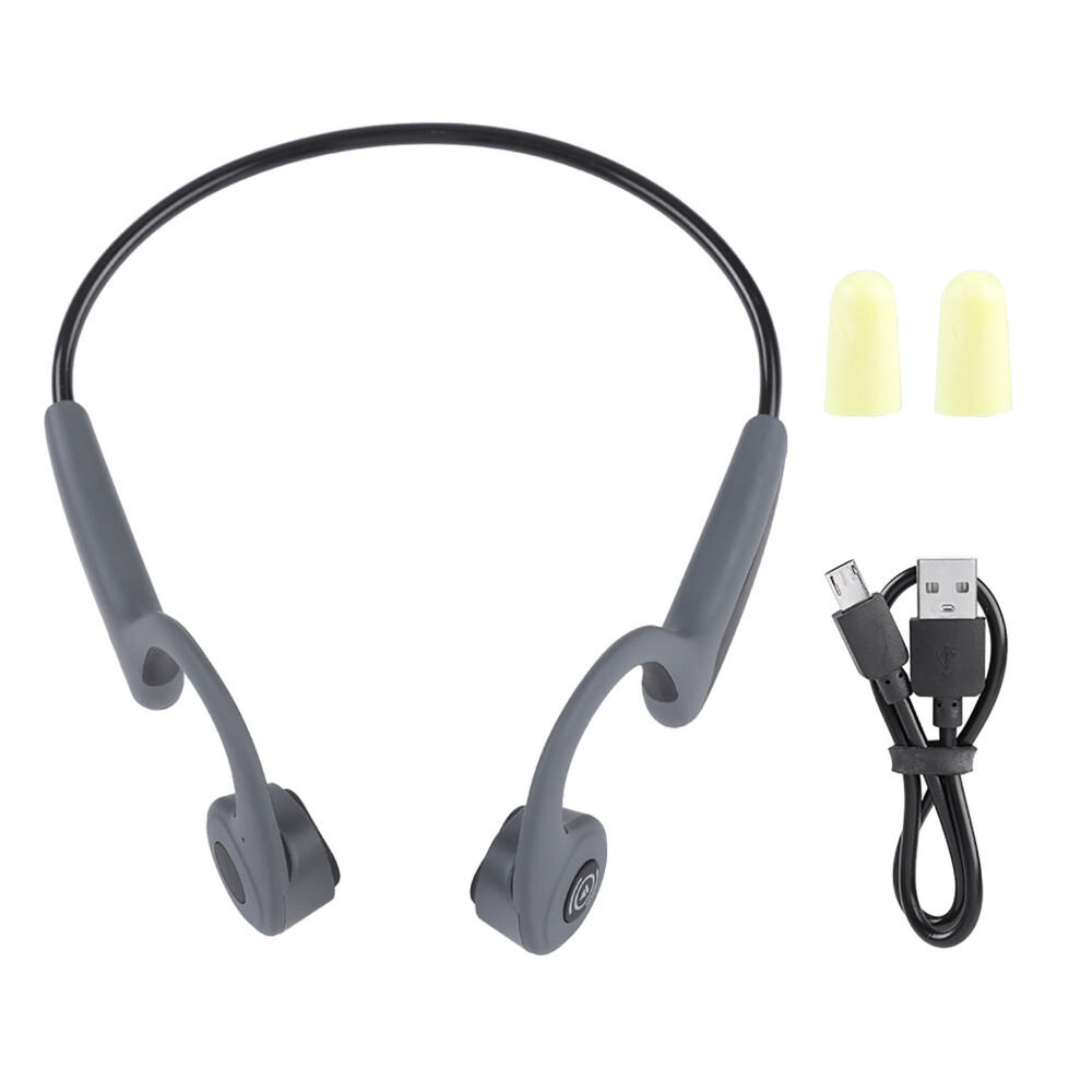 Bluetooth 5.3 Bone Conduction Headphones Stereo Sound Quality Open Ear Headphones Wireless Headphones Sweatproof Lightweight Adjustable Fit 9420858071631
