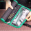 Oxford Cloth Drill Bit Tool Roll Up Bag for Professionals and 4