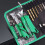 Oxford Cloth Drill Bit Tool Roll Up Bag for Professionals and 5
