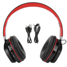 Cluasáin Bluetooth Gan Sreang le Fuaim Steirió Hi-Fi Dearadh Fillte Thar an gCluas le haghaidh Saol Ceallraí Fada Corda Níolóin Micreafón