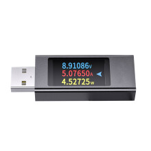 Handladeeffizienz-USB-Tester-Voltmeter für verschiedene