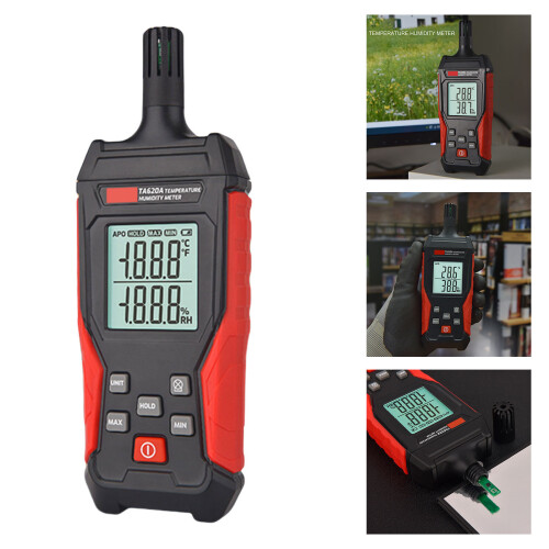 Temperature and Humidity Detector Handheld Hygrometer 2