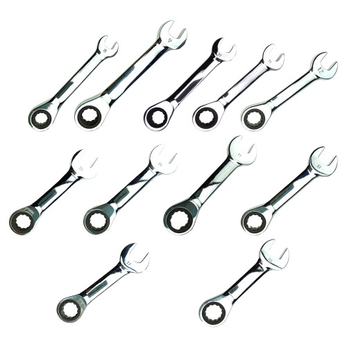 8-18mm Ratchet Socket Wrench Replacement Short Handle-11mm 1