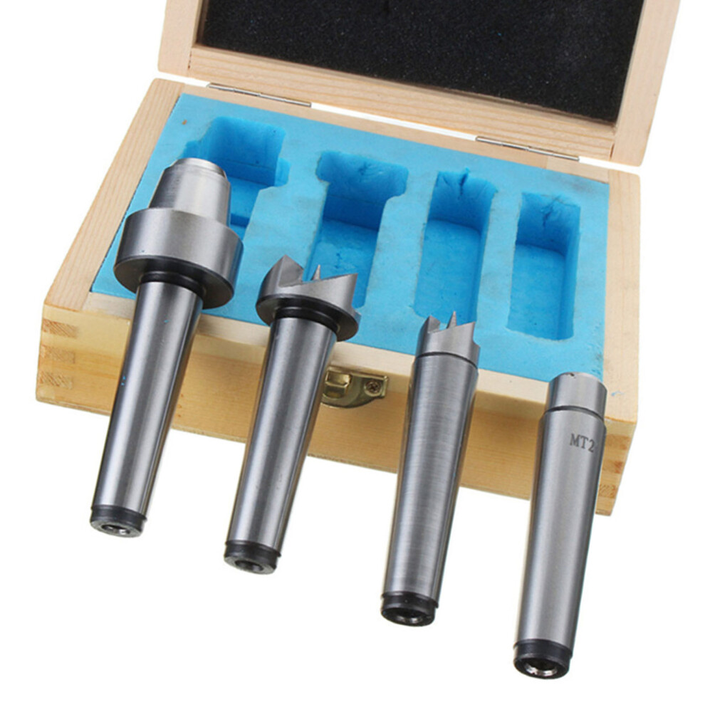 Mt2 Wood Lathe Turning Tool Spur Live Center Set Taper-Style A 7704000512305