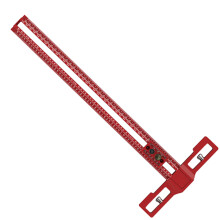 Aluminum Woodworking Ruler with Clear-Sliding model TS16 I