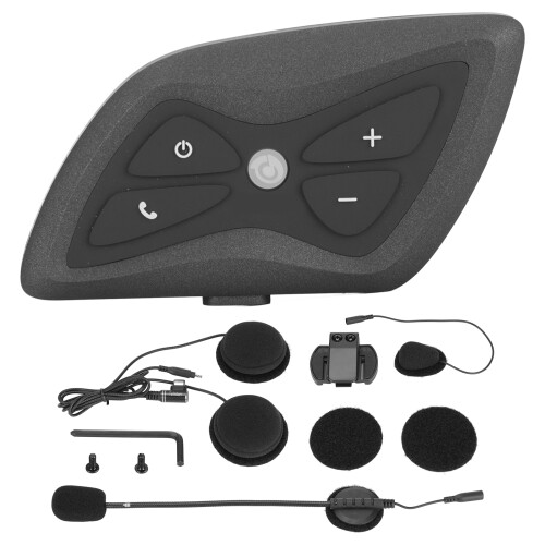 Ακουστικά Bluetooth για μοτοσικλετιστές, Σύστημα ακύρωσης θορύβου Full Duplex Intercom με 2