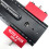 Aluminum Measuring Tool with Clear Scale Straight Rule for 6