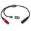 EMI RFI Interference Prevention XLR Cable For Stage Lighting Instruments,High Density Shielded Balanced Shielded Cords With Noise Cancellation For 1