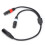 EMI RFI Interference Prevention XLR Cable For Stage Lighting Instruments,High Density Shielded Balanced Shielded Cords With Noise Cancellation For 6