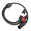 EMI RFI Interference Prevention XLR Cable For Stage Lighting Instruments,High Density Shielded Balanced Shielded Cords With Noise Cancellation For 7