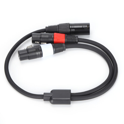 EMI RFI Interference Prevention XLR Cable For Stage Lighting Instruments,High Density Shielded Balanced Shielded Cords With Noise Cancellation For 1