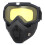 Μάσκα Clear Vision Tactical, Υψηλής Ανθεκτικότητας, Ολόσωμη Προστασία Προσώπου, Ανθεκτικοί 1