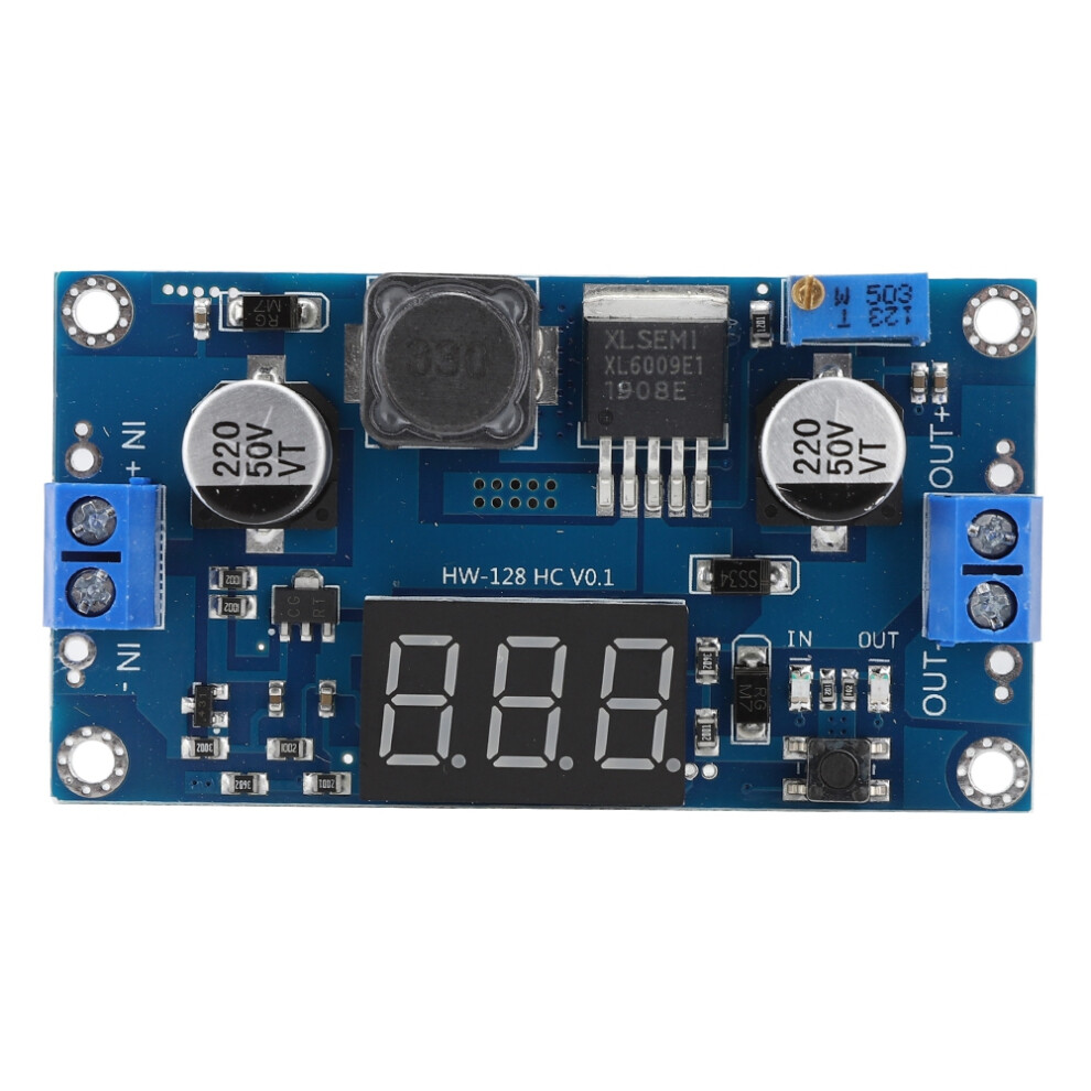 Dc-Dc Buck Converter Voltage Regulator Module Digital Voltmeter Display Adjustable Output Voltage High Efficiency Low Power Consumption Terminal 9420858924845