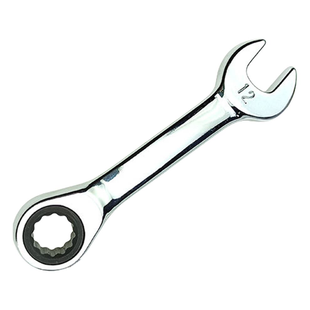 Short Handle Ratchet Wrench Reversible Combination Single-12Mm 7704000514026