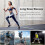 Επιγονατίδες, Ολόσωμο Μανίκια Ποδιών με Αναπνεύσιμο Ύφασμα για Γυναίκες & Άνδρες, 8