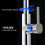 Solid Brass Pull Down Kitchen Faucet with Magnetic Docking Sprayer and Chrome Finish 2