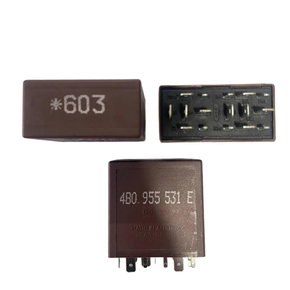 Wiper Relay 4B0 955 531E 16 Pin Automotive Relay For Precise Circuit Control And Fast Response 9189345628962