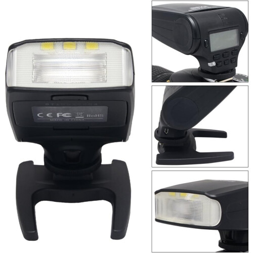 TTL Flash GN32 with LCD Display MultiMode Lighting for Fujifilm X Series Cameras 2