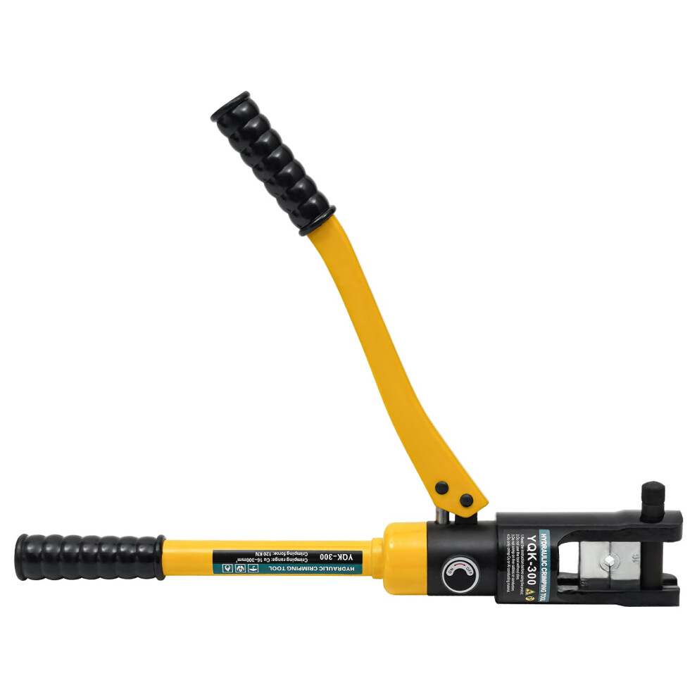 Yqk300 Hydraulic Crimping Tool 120Kn Force 180 Rotating Head 11 Dies For 16300Mmâ² Wire Crimper 9001264043544