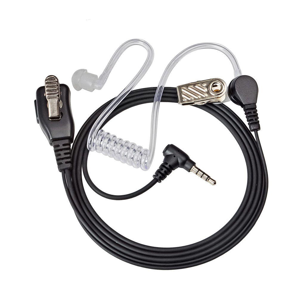 Walkie Talkie Earpiece With Mic Ptt, Acoustic Tube, Clear Sound For Yaesu Vertex Ft60 Ft70 9001264043728