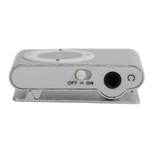 Συμπαγές MP3 Player με κλιπ, ψηφιακό music player μεγάλης διάρκειας μπαταρίας, μεταλλικό 1