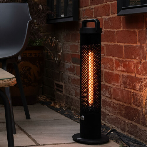 Litecraft Standing 1200W Radiant Heater - Black 1