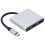 Ψηφιακός προσαρμογέας πολλαπλών θυρών AV Thunderbolt3Converter Πολυλειτουργικός 1