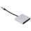 Ψηφιακός προσαρμογέας πολλαπλών θυρών AV Thunderbolt3Converter Πολυλειτουργικός 4