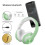 Ακουστικά Bluetooth με ήχο surround και μικρόφωνο, άνετα ασύρματα ακουστικά αφρού μνήμης 4