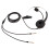 Casque d'écouteurs de bureau confortable, microphone antibruit, micro-perche flexible, communication mains libres pour une utilisation prolongée, 1