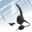 Casque d'écouteurs de bureau confortable, microphone antibruit, micro-perche flexible, communication mains libres pour une utilisation prolongée, 6