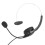 Casque d'écouteurs de bureau confortable, microphone antibruit, micro-perche flexible, communication mains libres pour une utilisation prolongée, 4