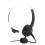 Casque d'écouteurs de bureau confortable, microphone antibruit, micro-perche flexible, communication mains libres pour une utilisation prolongée, 3