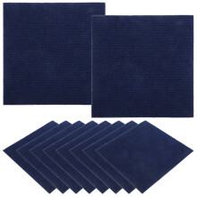 (Dark blue) 10pcs 30*30cm Peel and Stick Floor Tile Self Adhesive Flooring Mats